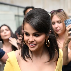 LONDON, ENGLAND - JULY 12: Selena Gomez is seen on July 12, 2022 in London, England. (Photo by MEGA/...