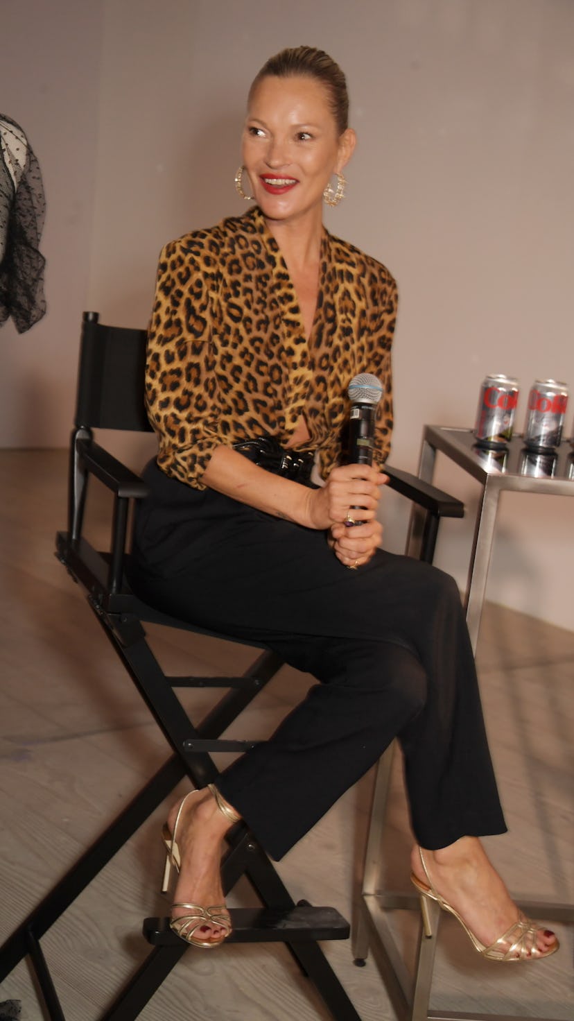 LONDON, ENGLAND - JULY 20: Diet Coke’s new Creative Director Kate Moss unveils four new limited-edit...