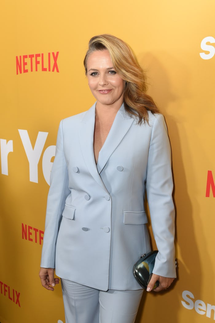 WEST HOLLYWOOD, CALIFORNIA - MAY 10: Alicia Silverstone attends the Netflix Senior Year Special Scr...