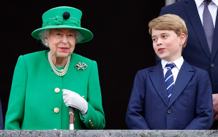 Queen Elizabeth II wished Prince George a happy 9th birthday via Twitter