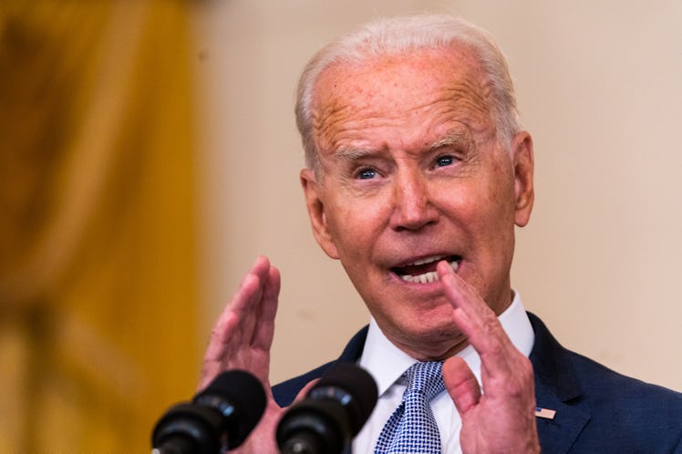 WASHINGTON, DC  August 12, 2021:

US President Joe Biden deliver remarks on prescription drug prices...