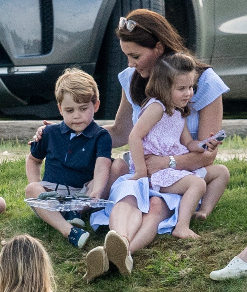 Kate Middleton and Prince George make up.