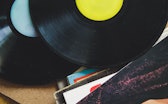 Vinyl records collection
