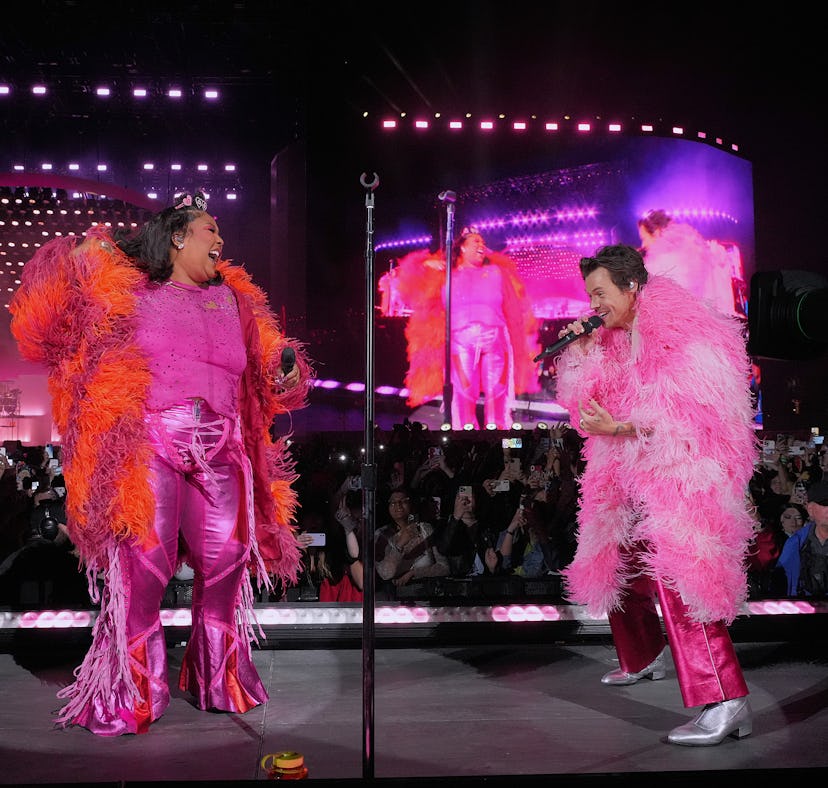 Lizzo told "Spout" podcast about her close friendship with Harry Styles