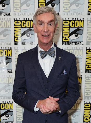 SAN DIEGO, CALIFORNIA - JULY 23: Bill Nye attends Peacock's new original series "The End is NYE" pre...
