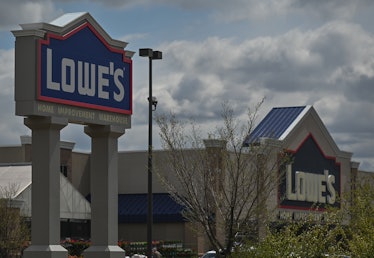 Lowe's store and logo in Edmonton.
Friday, May 20, 2022, in Edmonton, Alberta, Canada. (Photo by Art...