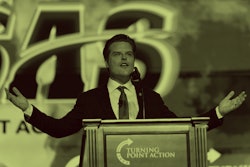 TAMPA, FLORIDA - JULY 23:  Rep. Matt Gaetz (R-FL) speaks during the Turning Point USA Student Action...