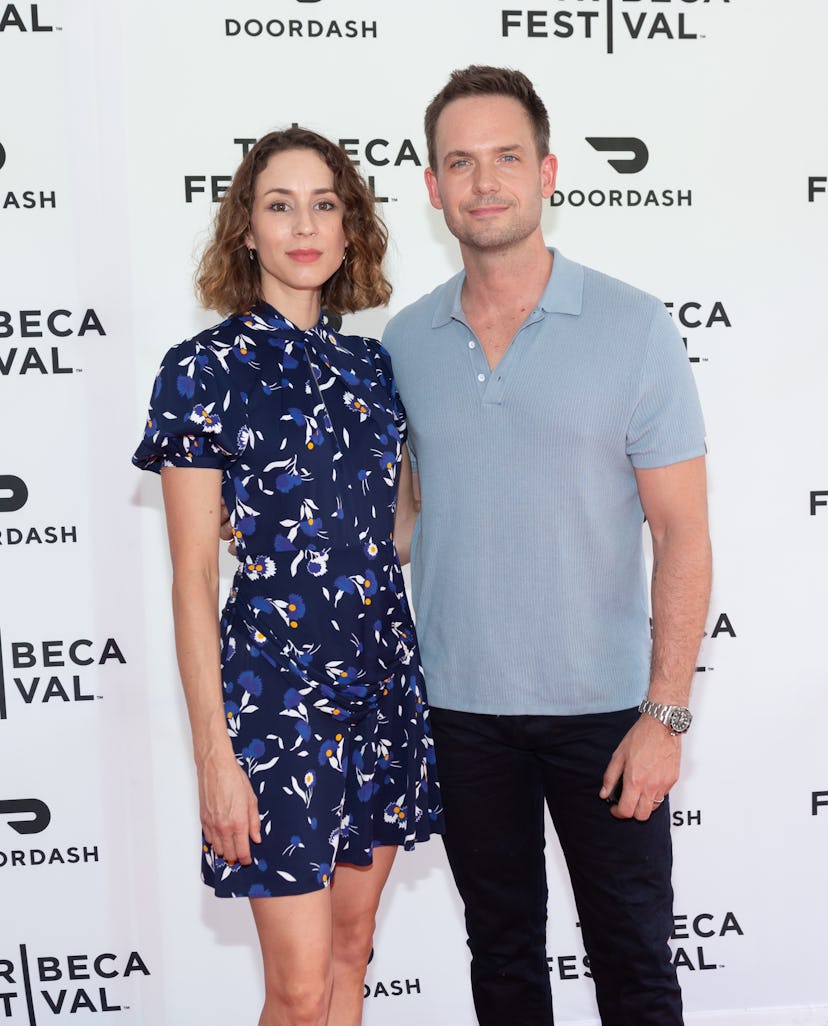 Troian Bellisario married Suits star Patrick Adams. Photo by Mark Sagliocco/WireImage