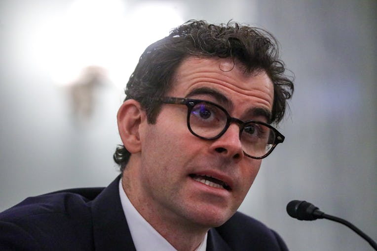 WASHINGTON, USA - DECEMBER 08: Instagram CEO Adam Mosseri testifies at a Senate Commerce, Science an...