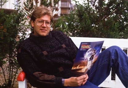 Le réalisateur américain Robert Zemeckis le 15 septembre 1985 à Deauville, France. (Photo by Pool DE...