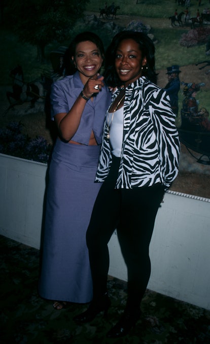 When they weren't working on 'Martin,' Tisha Campbell and Tichina Arnold were dancing. Photo via Get...