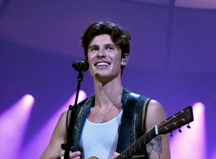 PORTLAND, OREGON - JUNE 27: Shawn Mendes performs onstage during the opening night of Shawn Mendes W...