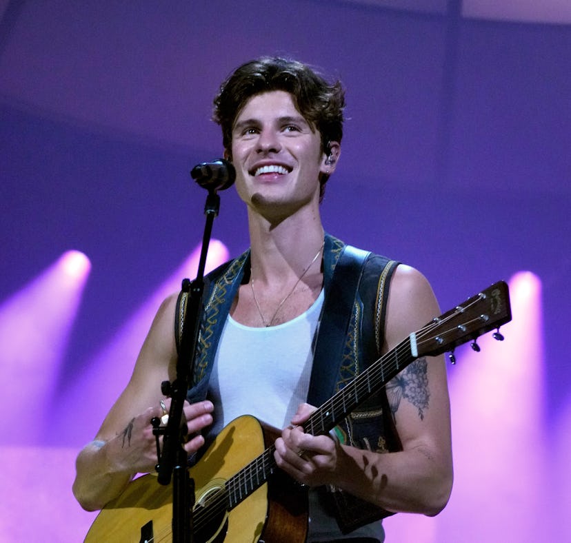 PORTLAND, OREGON - JUNE 27: Shawn Mendes performs onstage during the opening night of Shawn Mendes W...