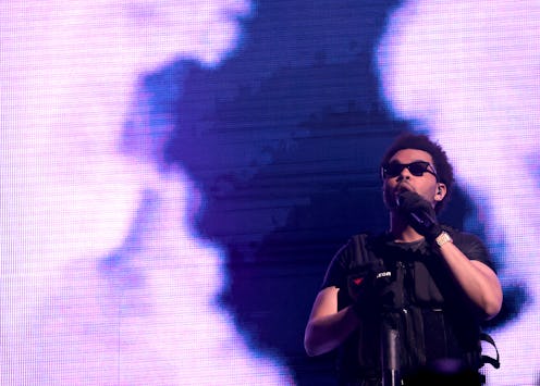 INDIO, CALIFORNIA - APRIL 24: The Weeknd performs on the Coachella stage during the 2022 Coachella V...