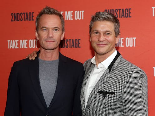 NEW YORK, NEW YORK - APRIL 03: Neil Patrick Harris and David Burtka pose at the opening night of Sec...