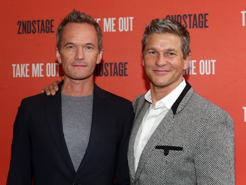 NEW YORK, NEW YORK - APRIL 03: Neil Patrick Harris and David Burtka pose at the opening night of Sec...