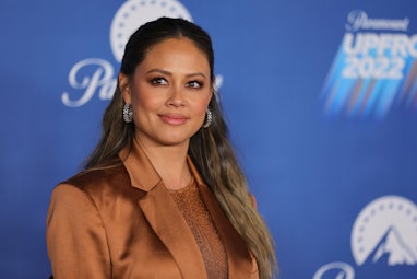 NEW YORK, NEW YORK - MAY 18: Vanessa Lachey attends the 2022 Paramount Upfront at 666 Madison Avenue...