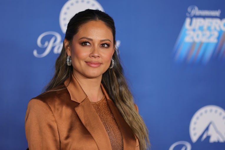 NEW YORK, NEW YORK - MAY 18: Vanessa Lachey attends the 2022 Paramount Upfront at 666 Madison Avenue...