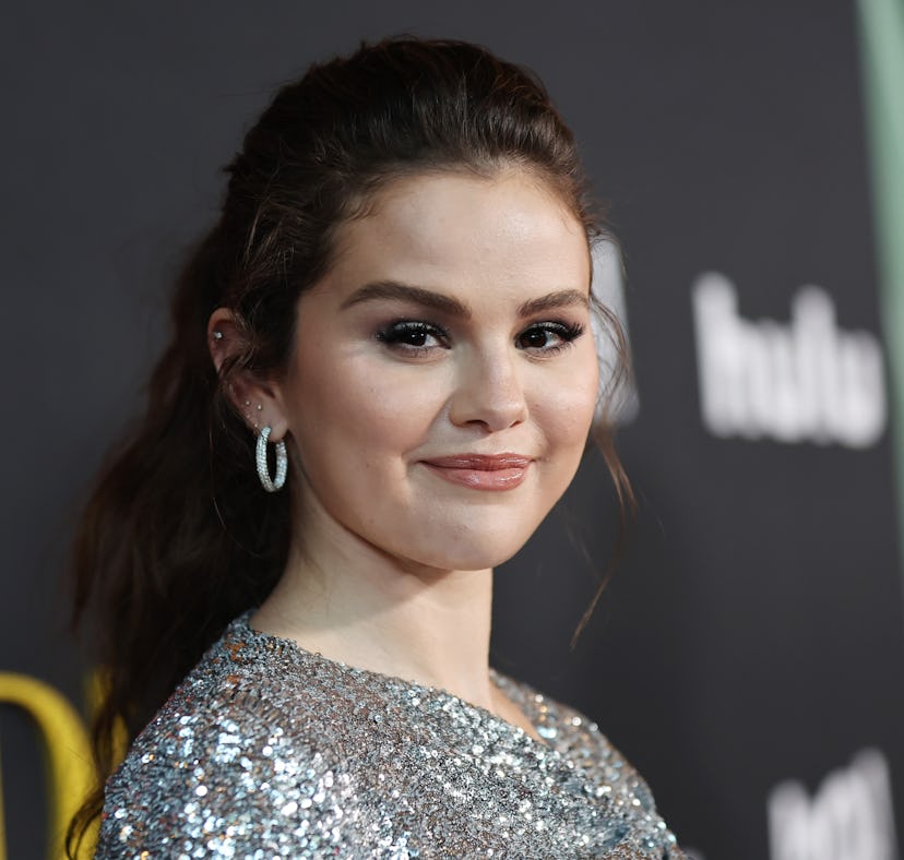 Selena Gomez wears Hulu x Rare Beauty's 'Only Murder In The Building' Makeup Collection Mabel Mora's...
