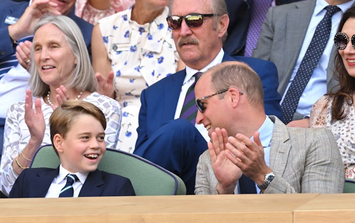 Prince George has quite an American name for his dad.