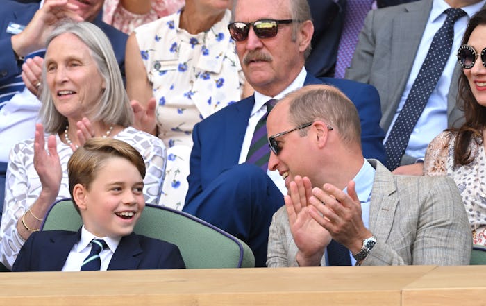 Prince George has quite an American name for his dad.