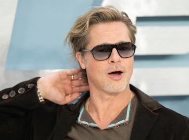 LONDON, ENGLAND - JULY 20: Brad Pitt attends the "Bullet Train" UK Gala Screening at Cineworld Leice...