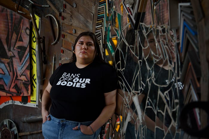Abortion rights activist Olivia Julianna, who was recently body shamed by Matt Gaetz.