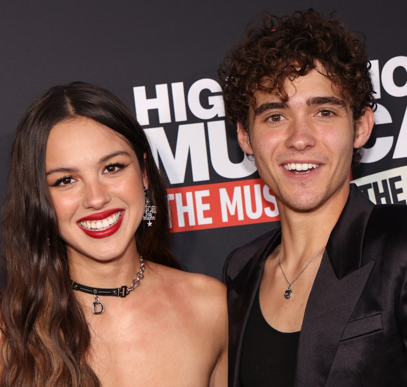 Olivia Rodrigo and Joshua Bassett's body language at the Season 3 premiere of 'HSMTMTS' was full of ...