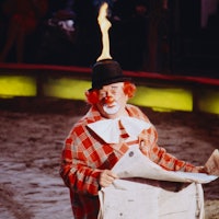 Stars in der Manege, AZ Gala, ZDF-Aufzeichnung aus dem Circus Krone in München, Deutschland, 1978, i...