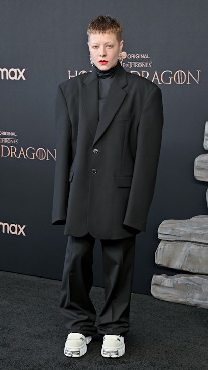 Emma D’Arcy attends HBO Original Drama Series "House Of The Dragon" World Premiere 