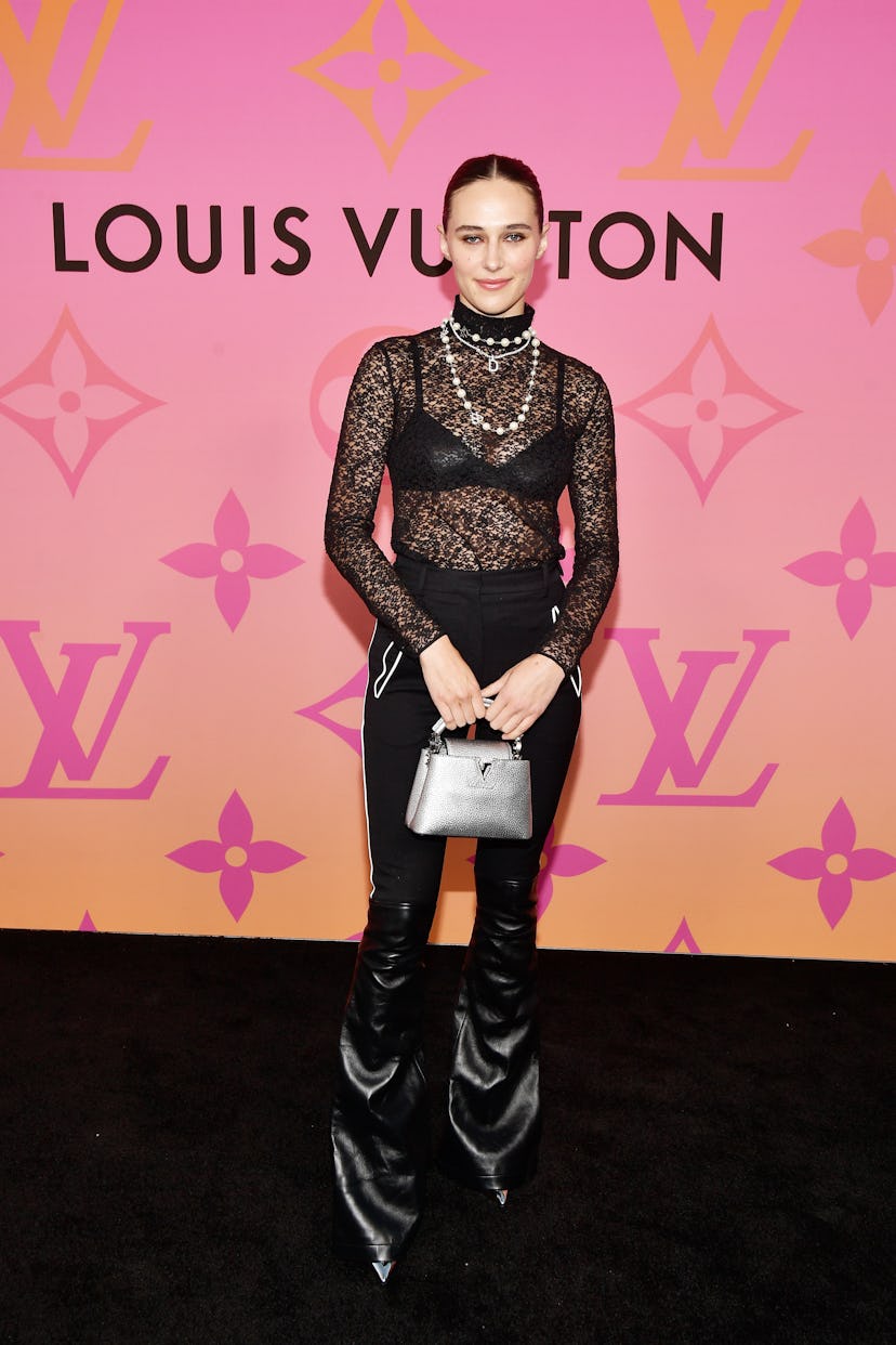 BEVERLY HILLS, CALIFORNIA - JUNE 27: Devon Lee Carlson attends Louis Vuitton X Opening Cocktail on J...