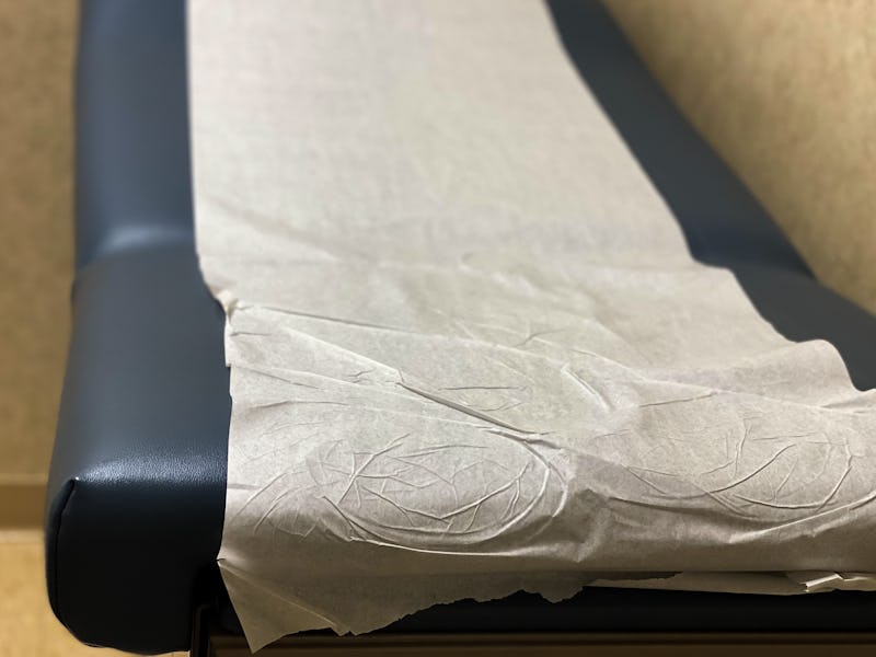 medical examination table & room