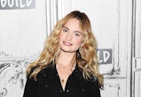  Lily James debuts blonde hair on IG