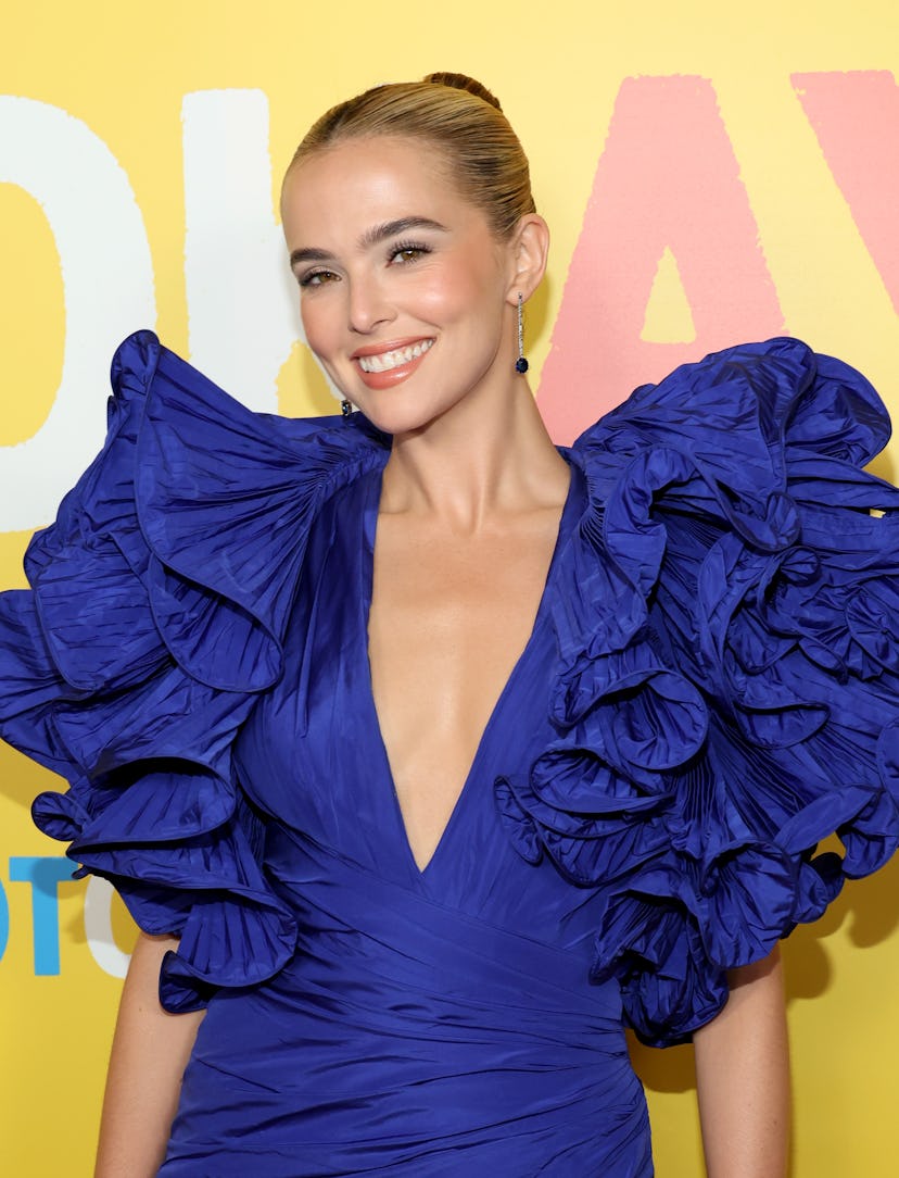 Zoey Deutch attend the "Not Okay" New York Premiere