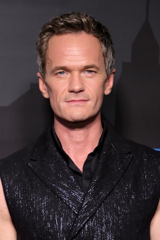 Neil Patrick Harris watches horror movies with his daughter. Here, he attends Netflix's "Uncoupled" ...