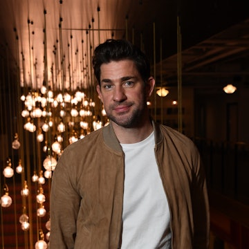 John Krasinski's daughters have now seen one of his movies. Here, he attends the "A Quiet Place Part...