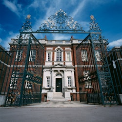 Ranger's House, Blackheath, London, c2000s(?). A view of the front of the house through the gates. R...