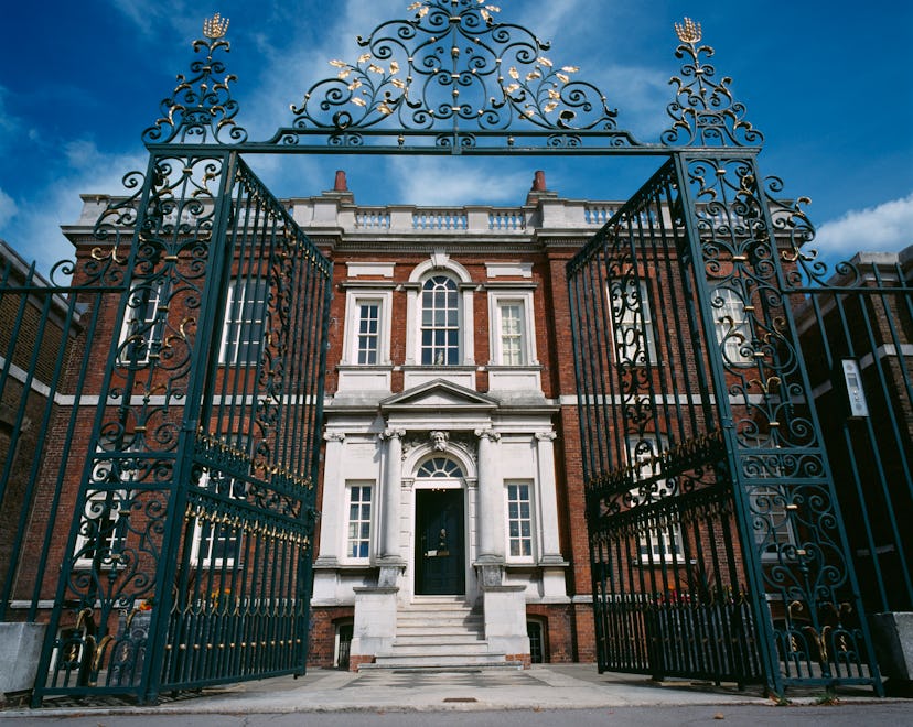 Ranger's House, Blackheath, London, c2000s(?). A view of the front of the house through the gates. R...