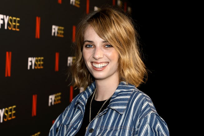 LOS ANGELES, CALIFORNIA - MAY 27: Maya Hawke attends as Netflix Hosts "Stranger Things" Los Angeles ...