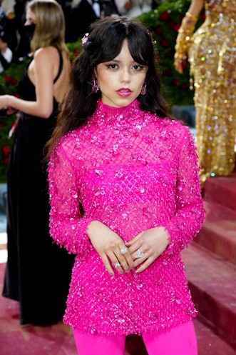 NEW YORK, NEW YORK - MAY 02: Jenna Ortega attends The 2022 Met Gala Celebrating "In America: An Anth...