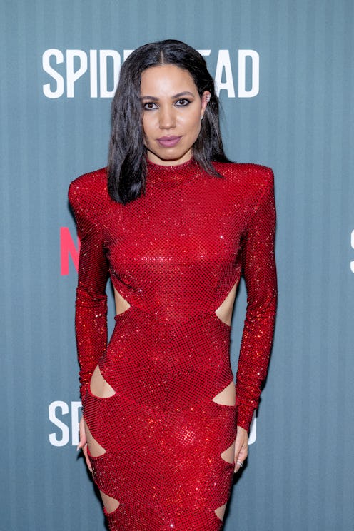 NEW YORK, NEW YORK - JUNE 15: Jurnee Smollett attends Netflix's "Spiderhead" New York screening at P...