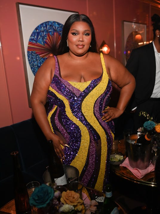LOS ANGELES, CALIFORNIA - JUNE 26: Lizzo attends Atlantic records BET Awards 2022 After Party on Jun...