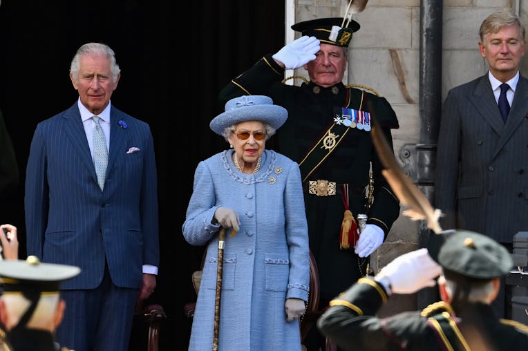 EDINBURGH, SCOTLAND - JUNE 30: Prince Charles, Prince of Wales, known as the Duke of Rothesay while ...