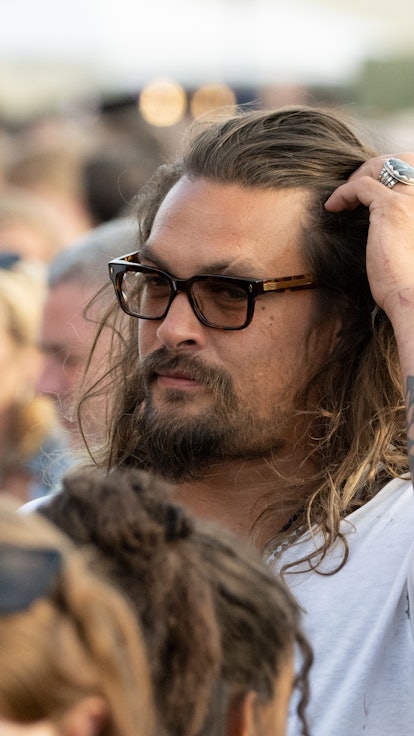 Jason Mamoa watched the Rolling Stones at the BST Hyde Park festival in London, England, on July 3, ...
