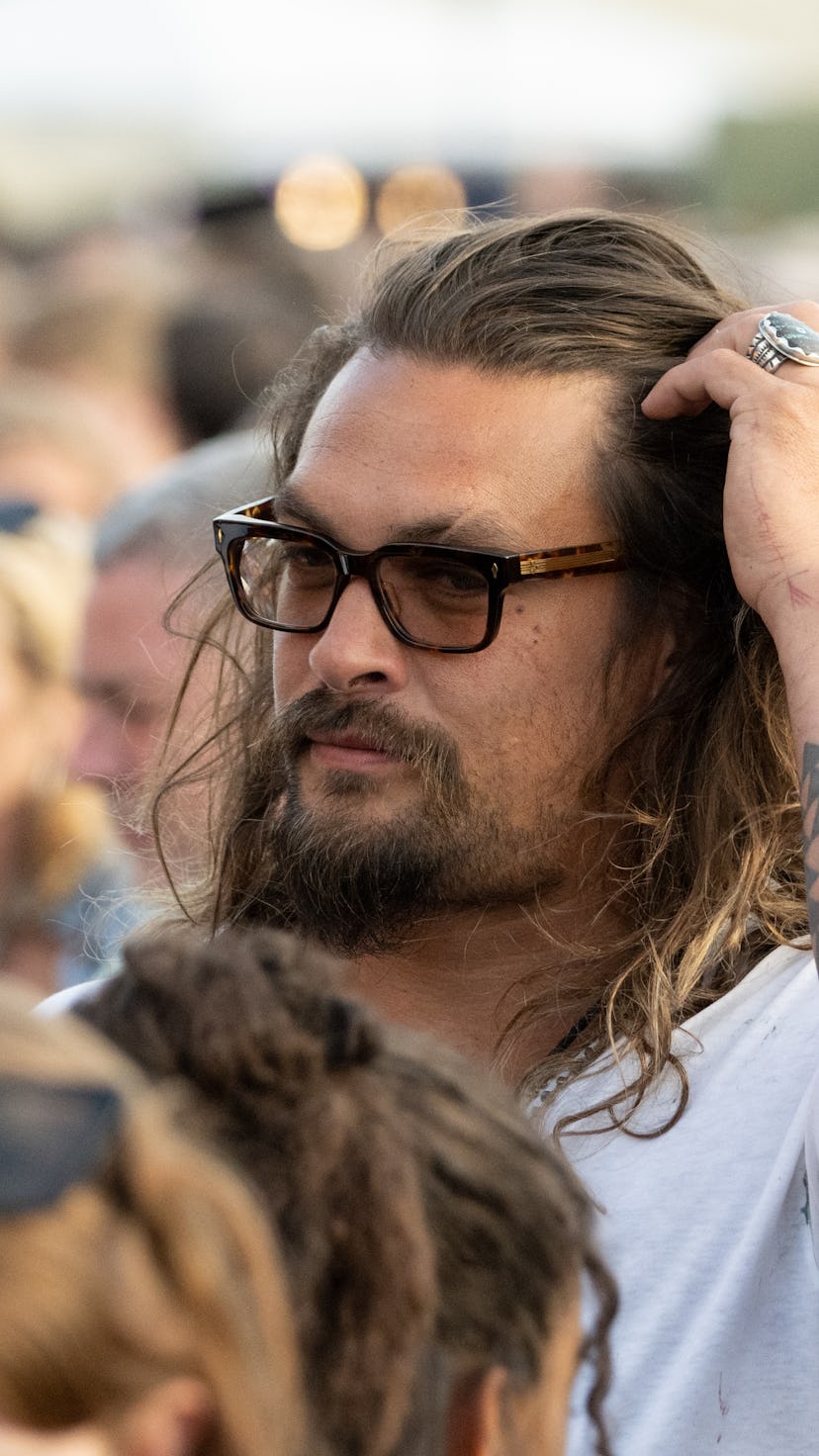 Jason Mamoa watched the Rolling Stones at the BST Hyde Park festival in London, England, on July 3, ...