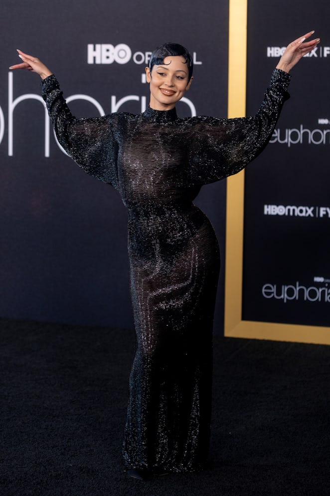 Alexa Demie attends the HBO Max FYC event for 'Euphoria' at the Academy Museum of Motion Pictures on...