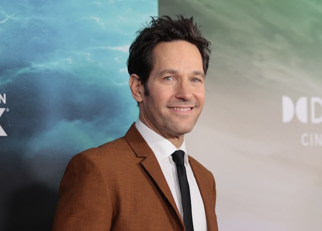 NEW YORK, NEW YORK - NOVEMBER 15: Paul Rudd attends the "Ghostbusters: Afterlife" New York Premiere ...