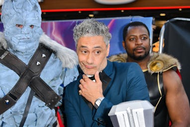 LONDON, ENGLAND - JULY 05: Taika Waititi attends the UK Gala Screening of "Thor: Love And Thunder" a...