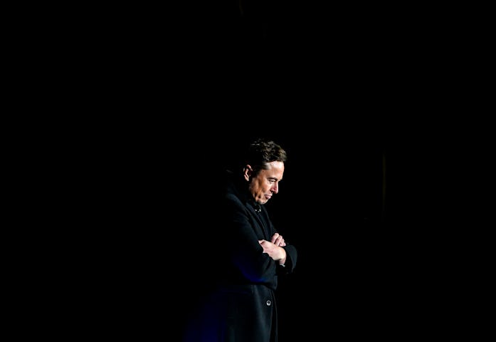 BOCA CHICA, TX - FEBRUARY 10:  SpaceX CEO Elon Musk provides an update on the development of the Sta...