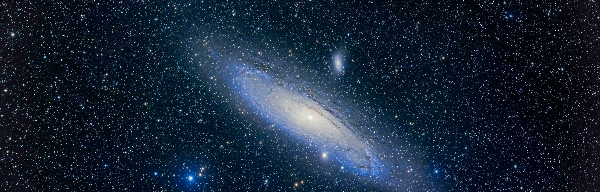 Time for my annual image of the Andromeda Galaxy! This is M31, the spiral galaxy in Andromeda, with ...